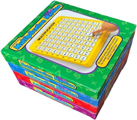 Ages 4 years and up. . Lakeshore selfteaching math machines set of 4